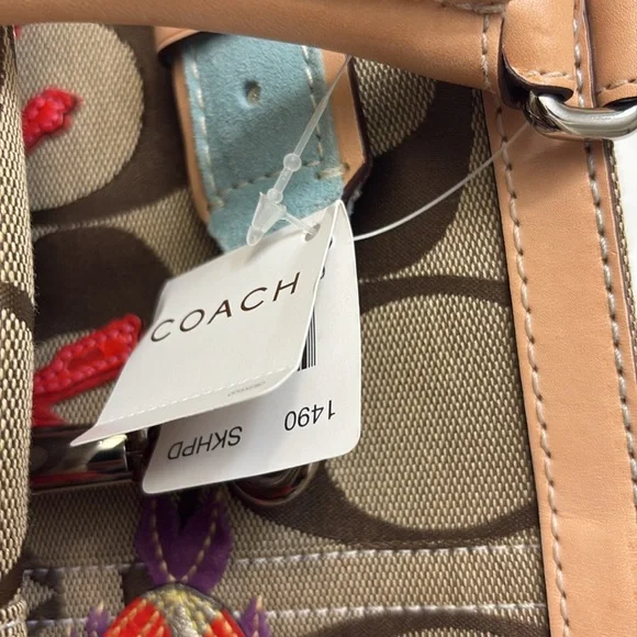 COACH Leather Y2K NWT Fish Under The Sea Satchel Purse Handbag  ONLY NWT ON POSH - Picture 12 of 15